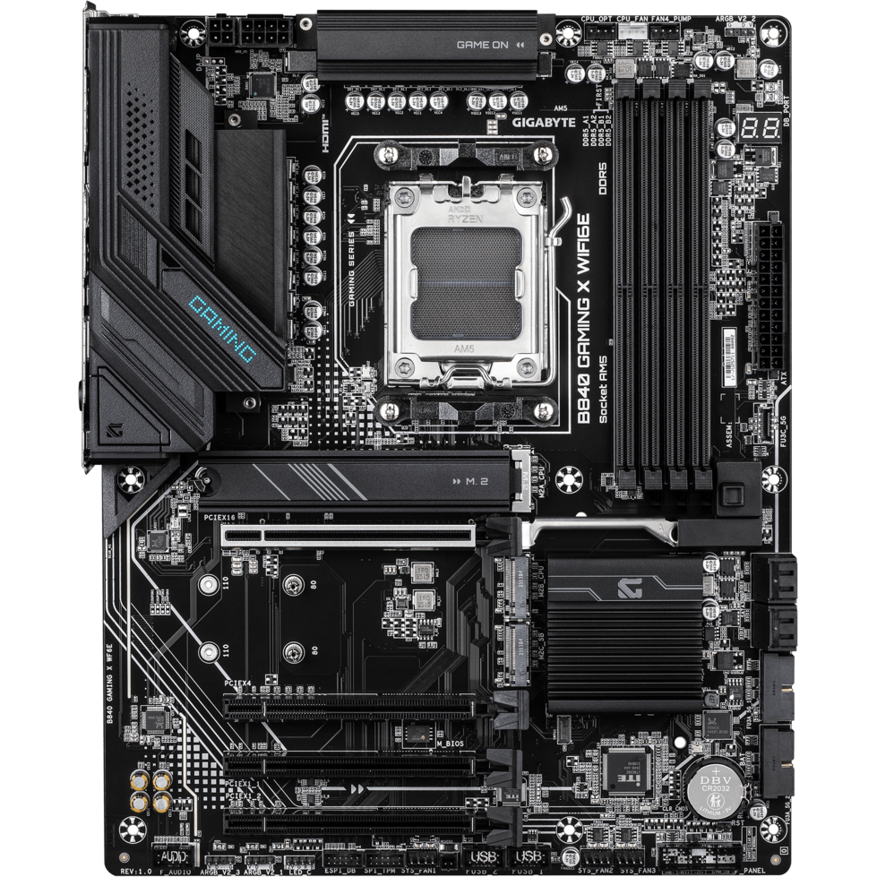 Материнская плата Gigabyte B840 GAMING X WIFI6E