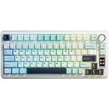 Клавиатура AULA S75 PRO Light Blue-White-Black