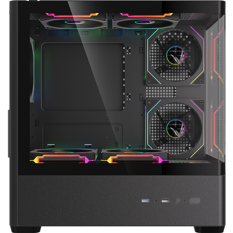 Корпус Formula Crystal U1M Black - CRYSTAL U1M BK - фото 7