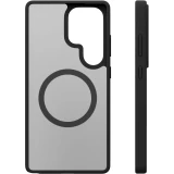 Чехол VLP Samsung Galaxy S25 Ultra Haze Case Clear/Black (10528008)