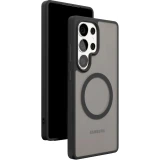 Чехол VLP Samsung Galaxy S25 Ultra Haze Case Clear/Black (10528008)