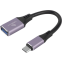 Переходник USB A (F) - USB Type-C, 0.2м, Cablexpert A-USB3C-OTGAF-02