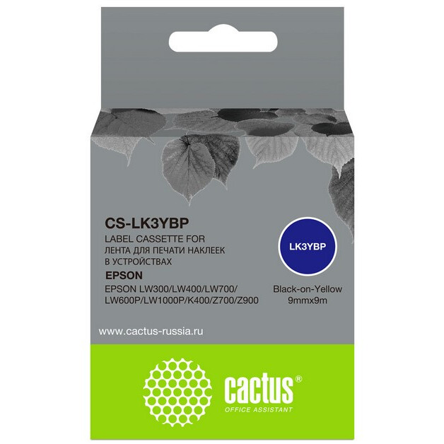Ленточный картридж Cactus CS-LK3YBP