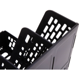 Лоток для бумаг Deli E9846 Black (E9846BLACK)