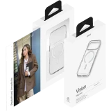 Чехол uBear iPhone 17 Pro Vision Mag Case Clear (CS537TT63PVS-I25M)