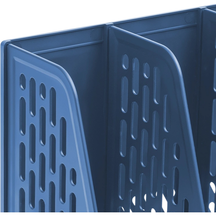 Лоток для бумаг Deli E9849 Blue - E9849 BLUE - фото 2