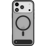 Чехол uBear iPhone 17 Pro Max Stand 360 Mag Clear/Black (CS587BL69PST-I25M)