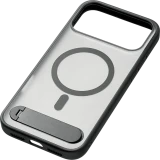 Чехол uBear iPhone 17 Pro Max Stand 360 Mag Clear/Black (CS587BL69PST-I25M)