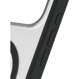 Чехол uBear iPhone 17 Pro Max Stand 360 Mag Clear/Black (CS587BL69PST-I25M)