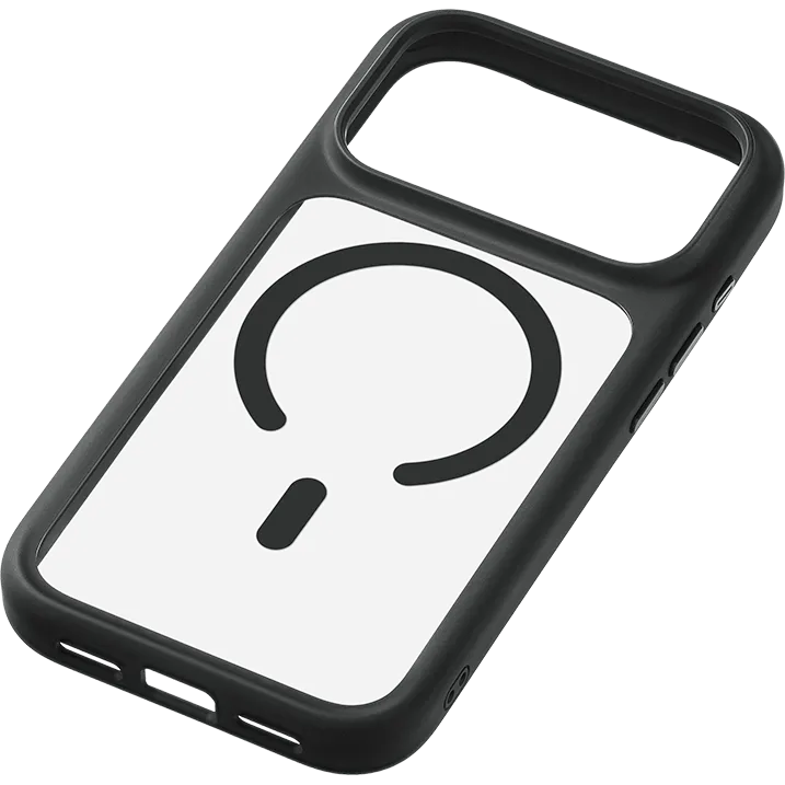 Чехол uBear iPhone 17 Pro Shade Case Black/Clear - CS591BL63PSH-I25M - фото 5