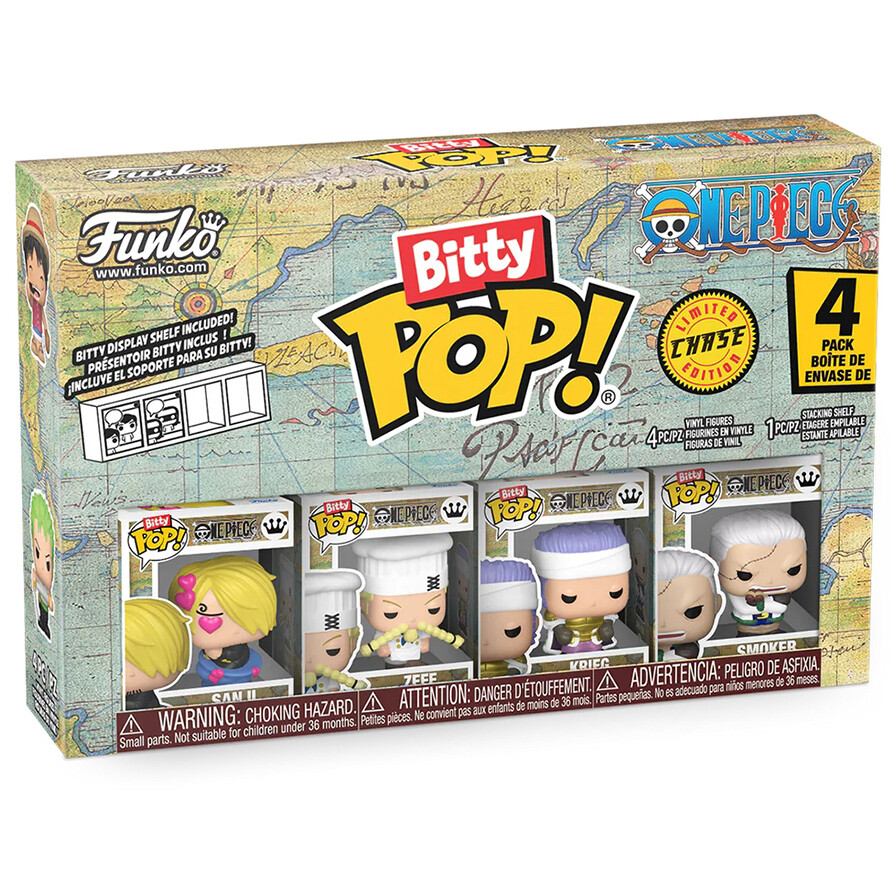 Фигурка Funko Bitty POP! One Piece 4PK (86894) - фото 2