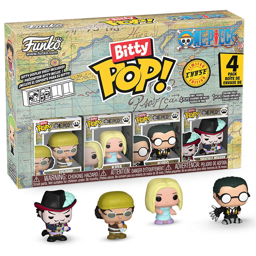 Фигурка Funko Bitty POP! One Piece 4PK (86895)