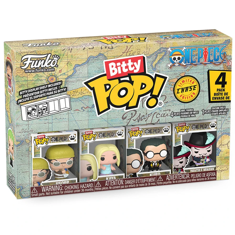 Фигурка Funko Bitty POP! One Piece 4PK (86895) - фото 2