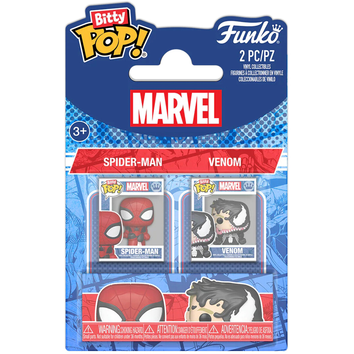 Фигурка Funko Bitty POP! Spider-Man 2PK (88939)
