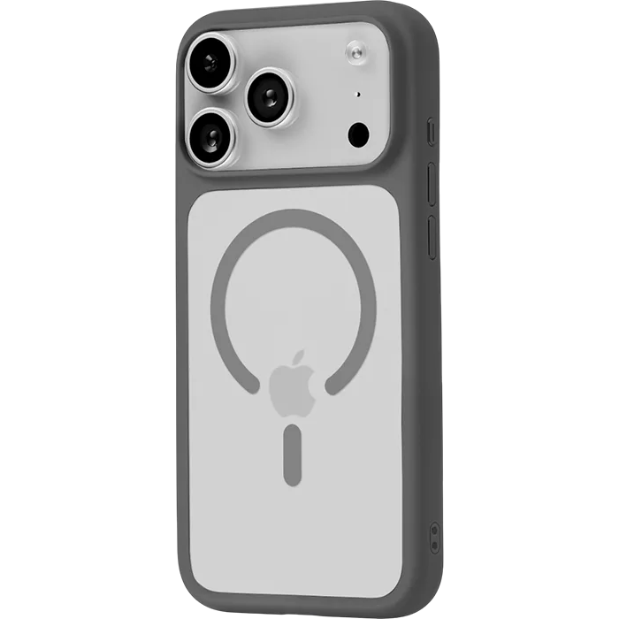 Чехол uBear iPhone 17 Pro Max Shade Case Grey/Clear - CS596GR69PSH-I25M - фото 2