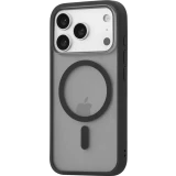 Чехол uBear iPhone 17 Pro Cloud Mag Case Black/Clear (CS575BL63PMT-I25M)