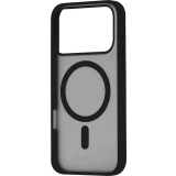 Чехол uBear iPhone 17 Pro Cloud Mag Case Black/Clear (CS575BL63PMT-I25M)