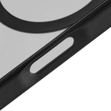 Чехол uBear iPhone 17 Pro Cloud Mag Case Black/Clear (CS575BL63PMT-I25M)