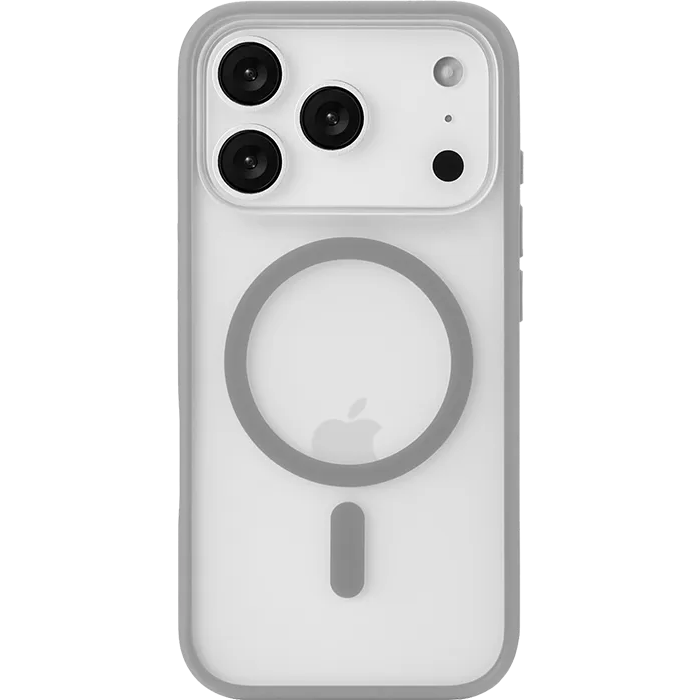 Чехол uBear iPhone 17 Pro Cloud Mag Case Grey/Clear - CS576GR63PMT-I25M