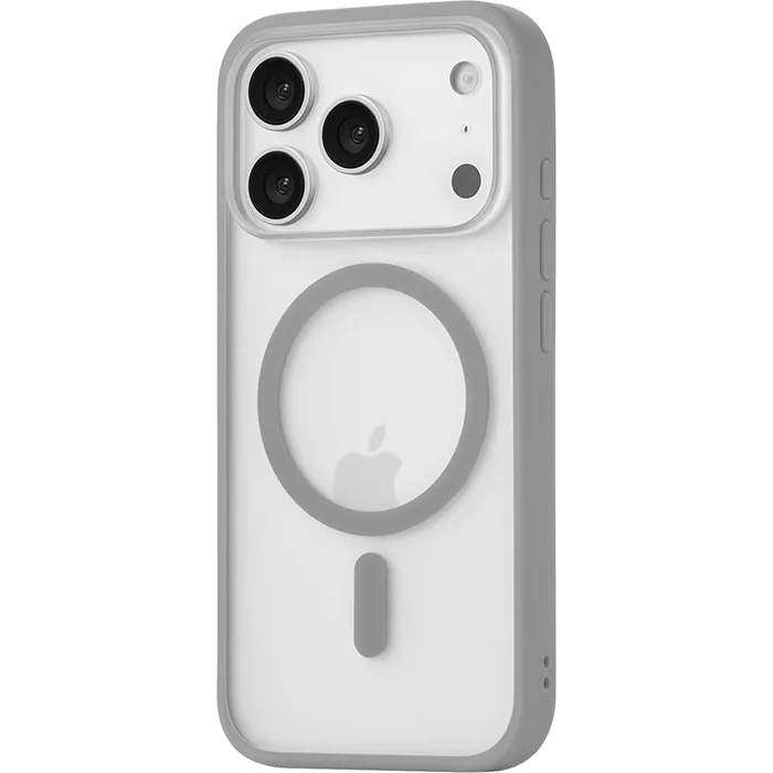 Чехол uBear iPhone 17 Pro Cloud Mag Case Grey/Clear - CS576GR63PMT-I25M - фото 2