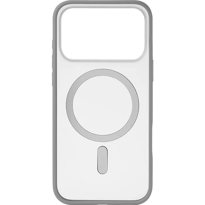 Чехол uBear iPhone 17 Pro Cloud Mag Case Grey/Clear - CS576GR63PMT-I25M - фото 3