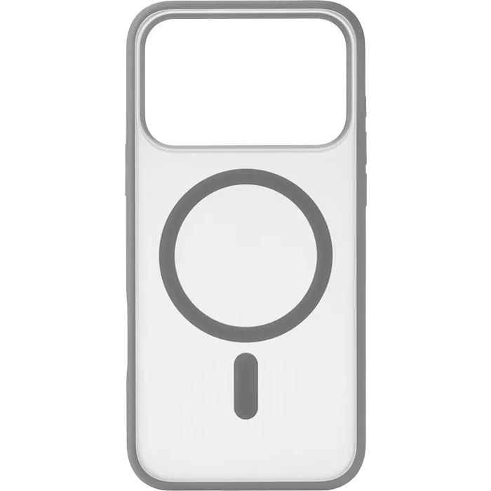 Чехол uBear iPhone 17 Pro Cloud Mag Case Grey/Clear - CS576GR63PMT-I25M - фото 4