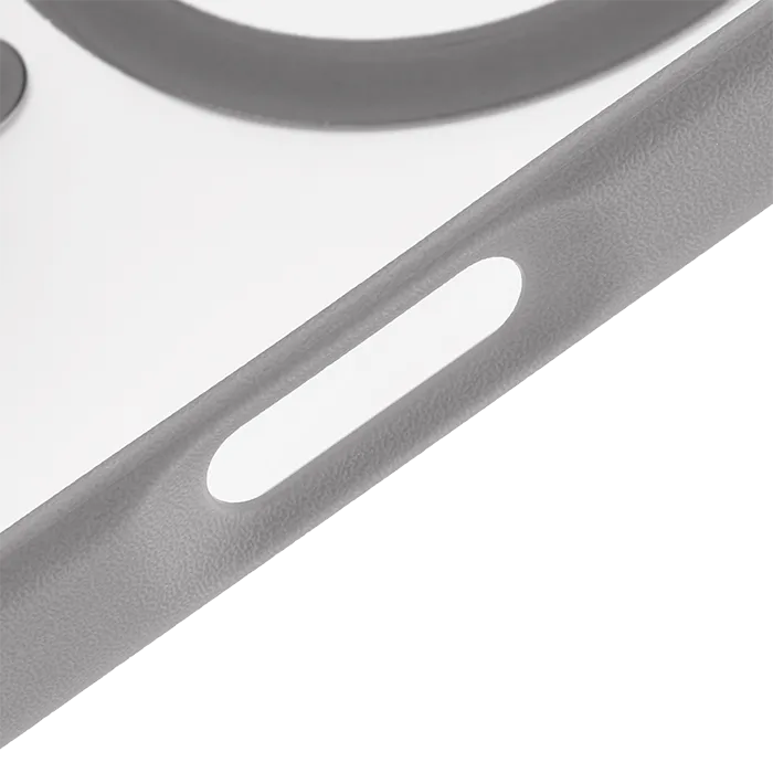 Чехол uBear iPhone 17 Pro Cloud Mag Case Grey/Clear - CS576GR63PMT-I25M - фото 7
