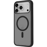 Чехол uBear iPhone 17 Pro Max Cloud Mag Case Black/Clear (CS579BL69PMT-I25M)