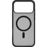 Чехол uBear iPhone 17 Pro Max Cloud Mag Case Black/Clear (CS579BL69PMT-I25M)