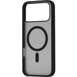 Чехол uBear iPhone 17 Pro Max Cloud Mag Case Black/Clear (CS579BL69PMT-I25M)