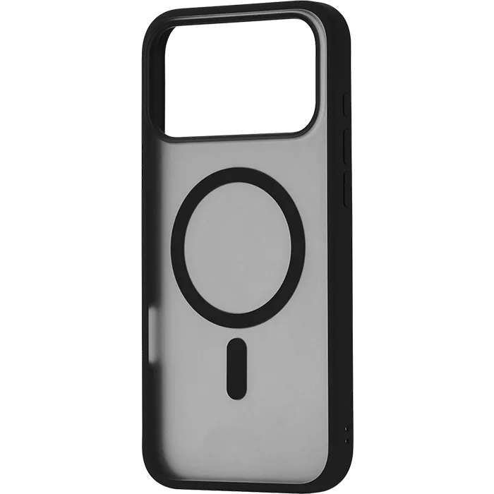 Чехол uBear iPhone 17 Pro Max Cloud Mag Case Black/Clear - CS579BL69PMT-I25M - фото 5