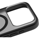 Чехол uBear iPhone 17 Pro Max Cloud Mag Case Black/Clear (CS579BL69PMT-I25M)