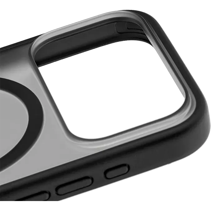 Чехол uBear iPhone 17 Pro Max Cloud Mag Case Black/Clear - CS579BL69PMT-I25M - фото 7