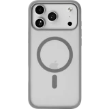 Чехол uBear iPhone 17 Pro Max Cloud Mag Case Grey/Clear (CS580GR69PMT-I25M)