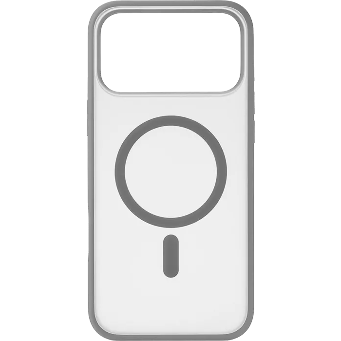 Чехол uBear iPhone 17 Pro Max Cloud Mag Case Grey/Clear - CS580GR69PMT-I25M - фото 4