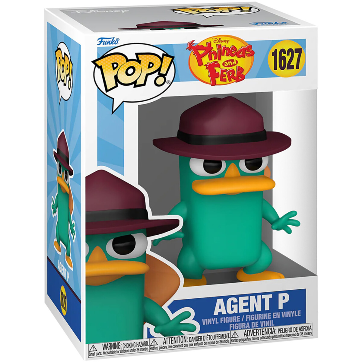 Фигурка Funko POP! Disney Phineas and Ferb Agent Perry - 86691 - фото 2
