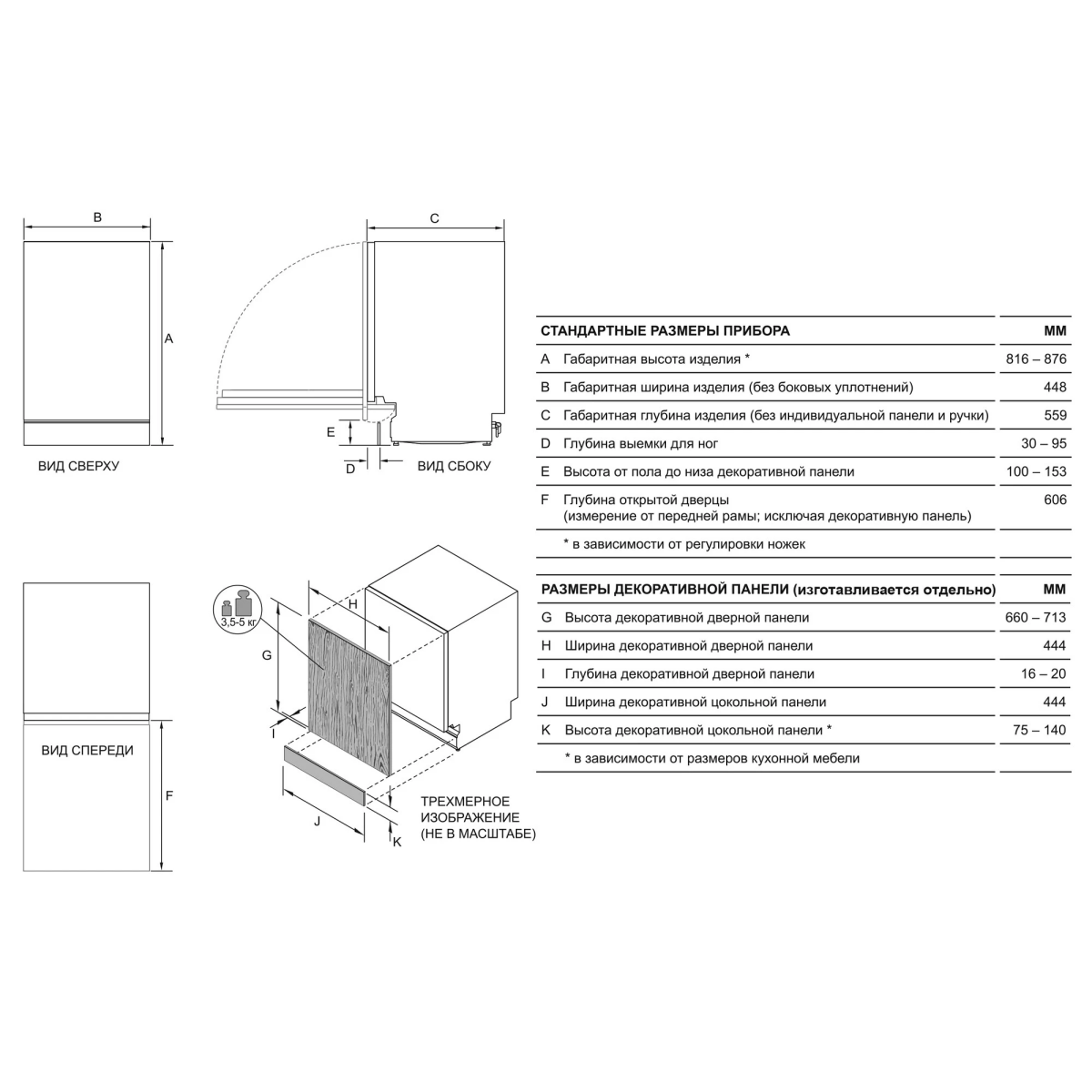 Встраиваемая посудомоечная машина Haier HDWE11-396RU - FA03VLE02RU - фото 12