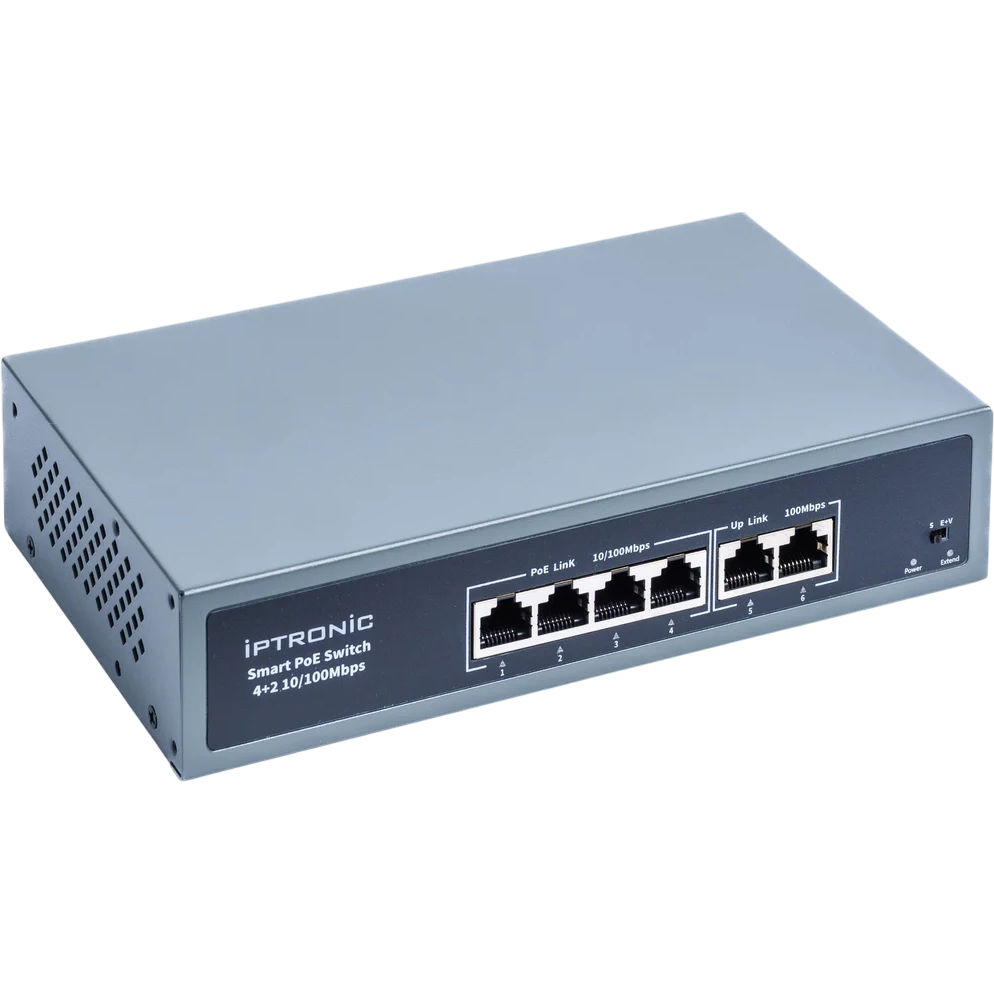 Коммутатор (свитч) IPTRONIC PS3-E6P4H
