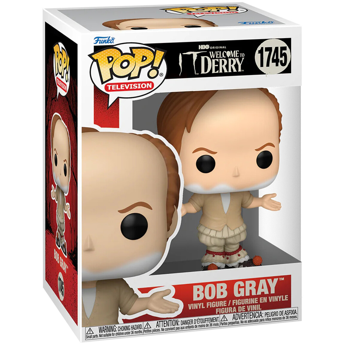 Фигурка Funko POP! TV IT Welcome to Derry Bob Gray - 86676 - фото 2