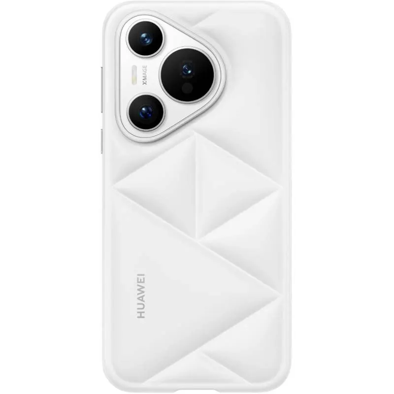Чехол Huawei Pura 70 Cloud Vegan Leather Case White - 51995465 - фото 2
