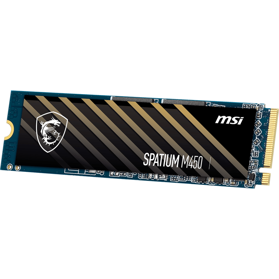 Накопитель SSD 500GB MSI SPATIUM M450 (SPATIUM M450 PCIe 4.0 NVMe M.2 500GB) OEM - S78-440K220-P83/S78-440K090-P83 - фото 3
