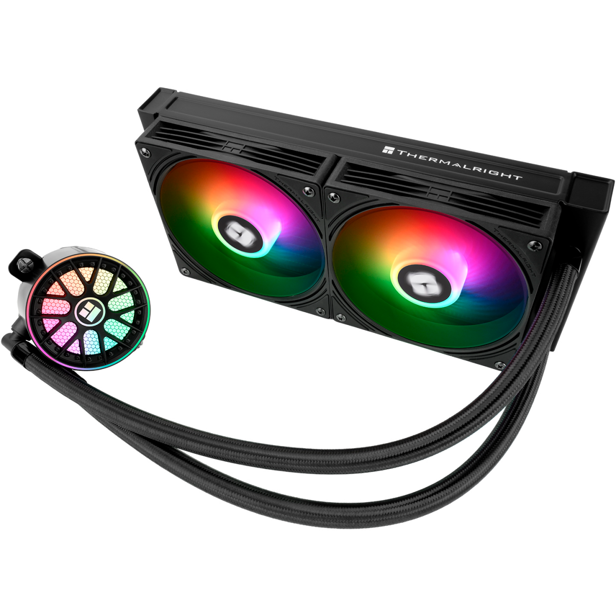 Система жидкостного охлаждения Thermalright Aqua Elite 240 ARGB Black V6 - TRAE240V6AB - фото 2