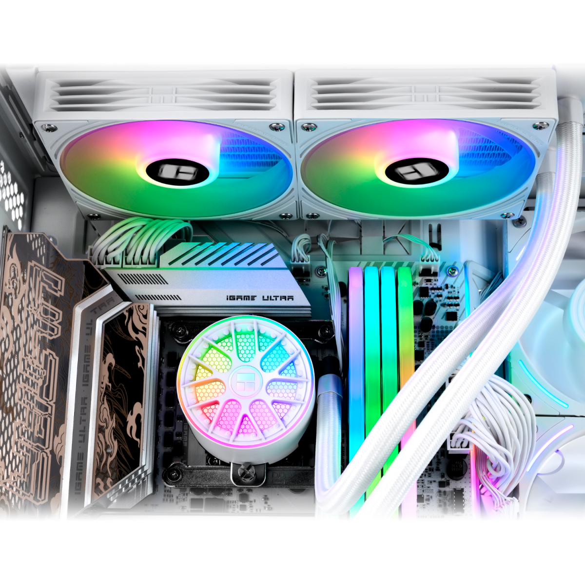 Система жидкостного охлаждения Thermalright Aqua Elite 240 ARGB White V6 - TRAE240V6AW - фото 6