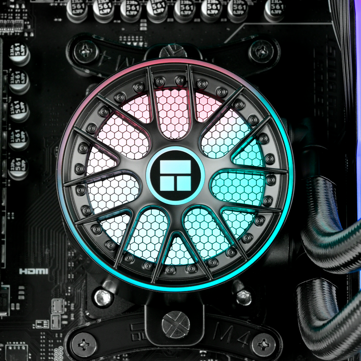 Система жидкостного охлаждения Thermalright Aqua Elite 360 ARGB Black V6 - TRAE360V6AB - фото 7