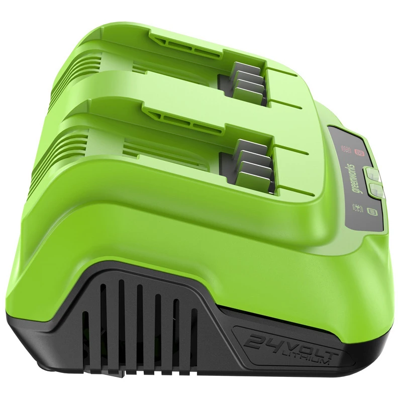 Зарядное устройство Greenworks G24X2C8 - 2958807 - фото 2