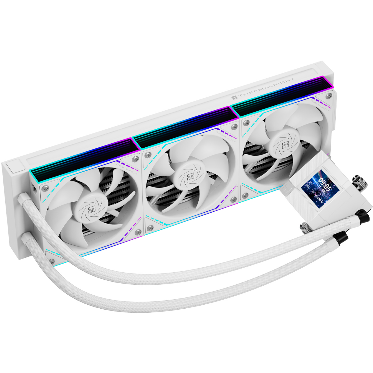Система жидкостного охлаждения Thermalright Core Matrix 360 Vision ARGB White - TRCM360VAW - фото 2