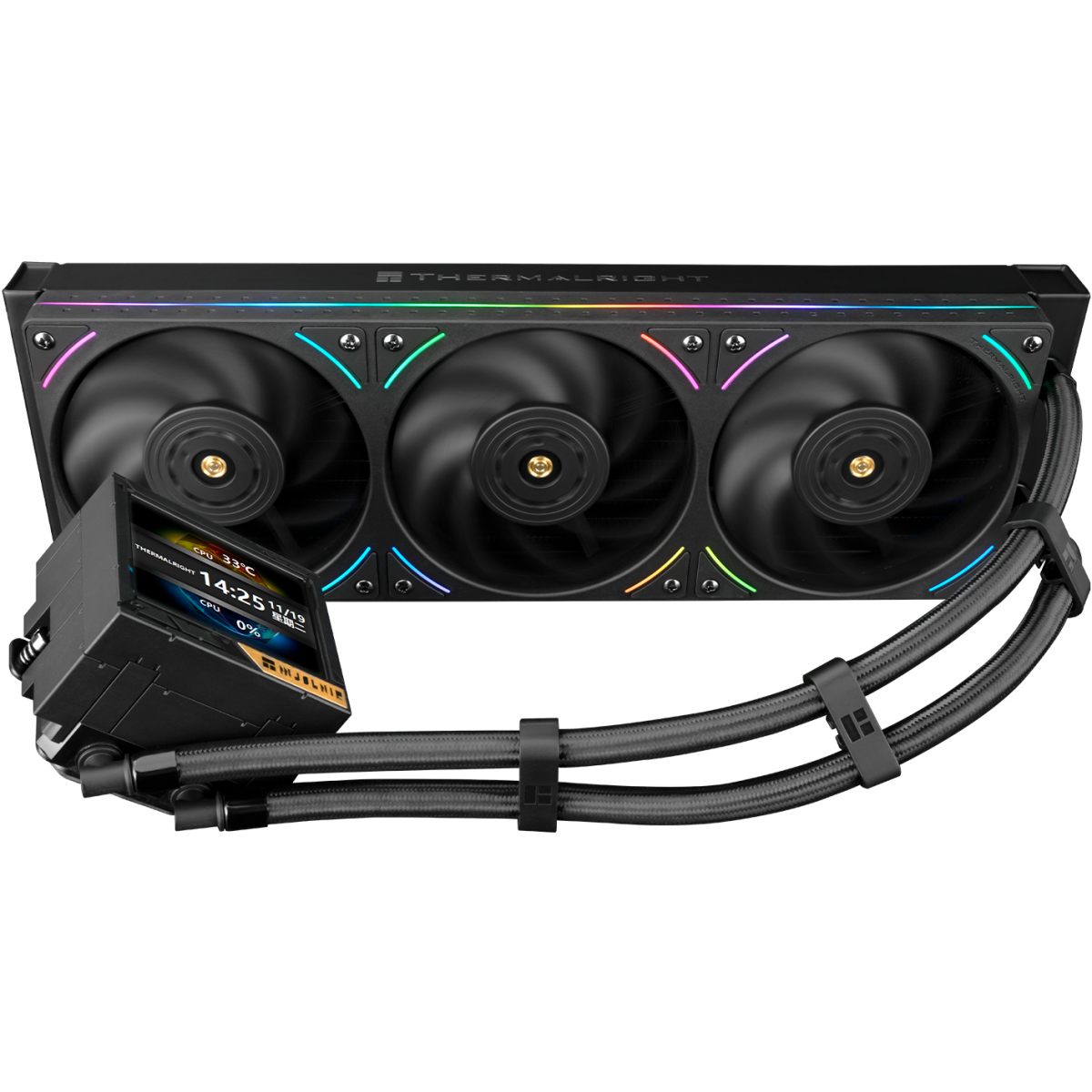 Система жидкостного охлаждения Thermalright Mjolnir Vision 360 UB Pro ARGB Black - TRMV360UBPROAB - фото 5