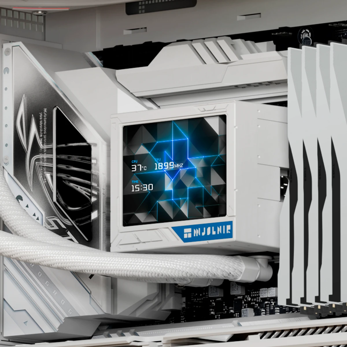 Система жидкостного охлаждения Thermalright Mjolnir Vision 360 UB Pro ARGB White - TRMV360UBPROAW - фото 2