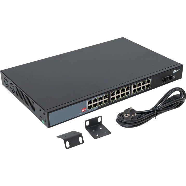 Коммутатор (свитч) EKF TSX-U-2GX/SFP-24GTP-R - фото 8