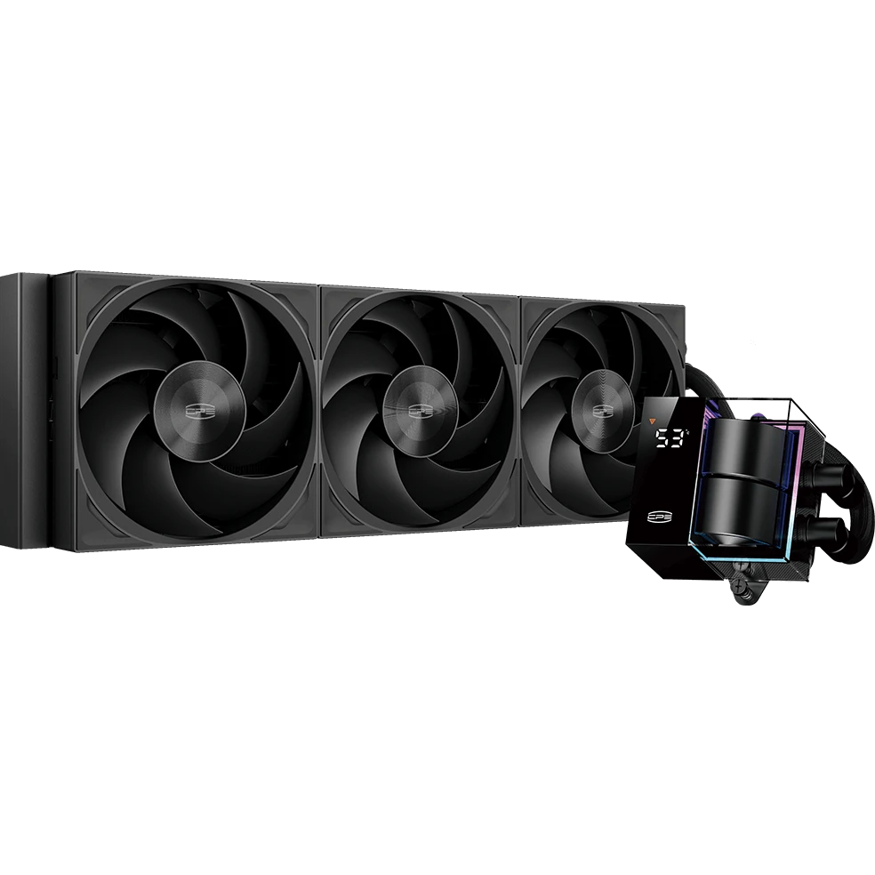 Система жидкостного охлаждения PCcooler DS360 Pro Digital BK - D7-S360WBKN-GL